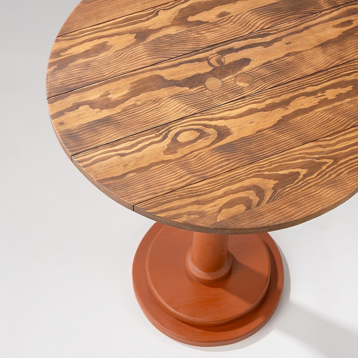 Stolik kawowy Elina Terakota 60x79 cm, 60x79 cm