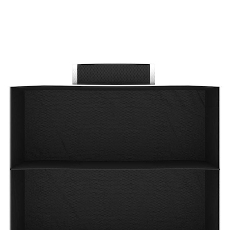 vidaXL Wiszące organizery do szafy, 2 szt., 10 półek, tkanina