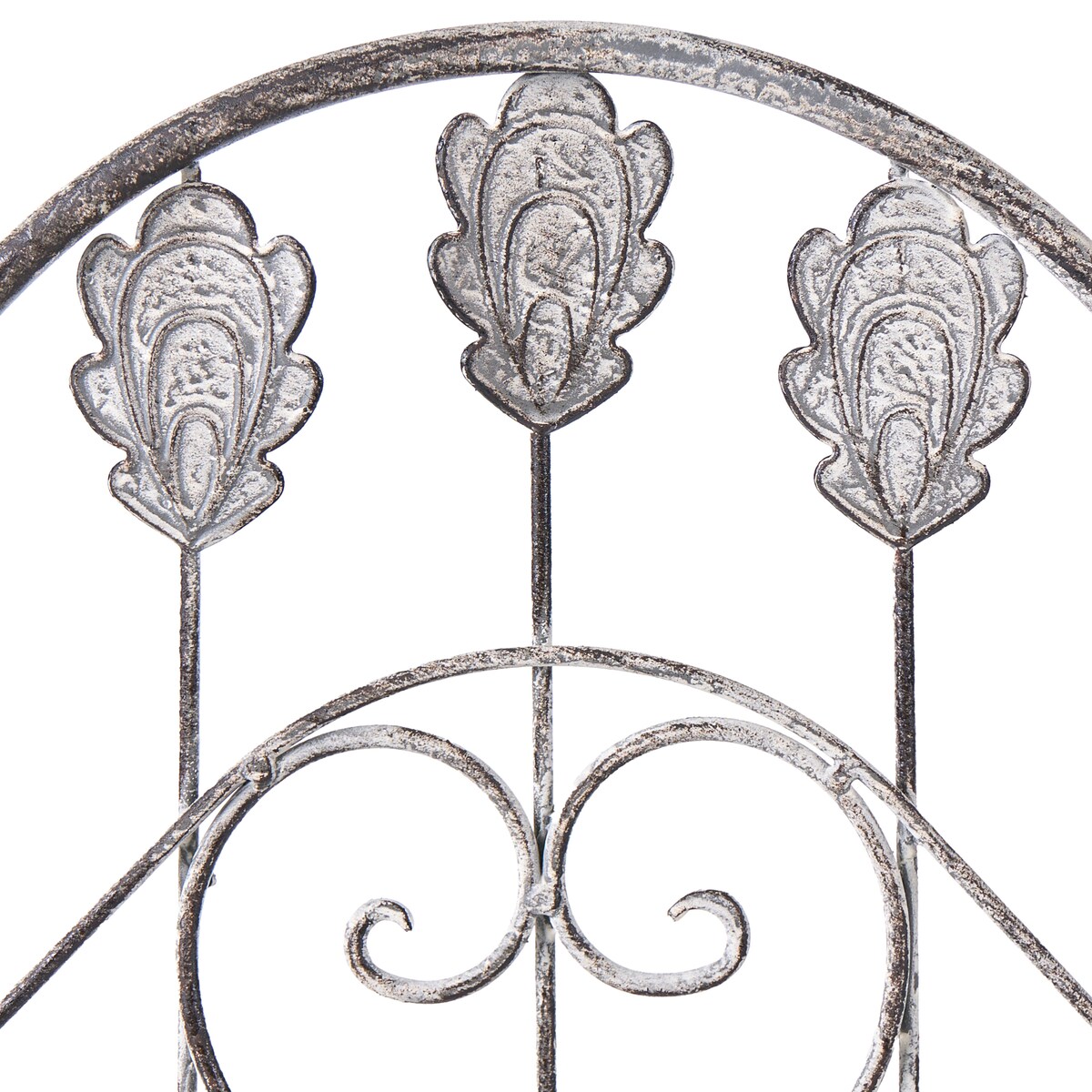 Regał VISANO 59 cm 123 cm Metal Szary