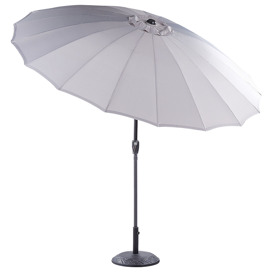 Parasol ogrodowy 255 cm BAIA Jasnoszary