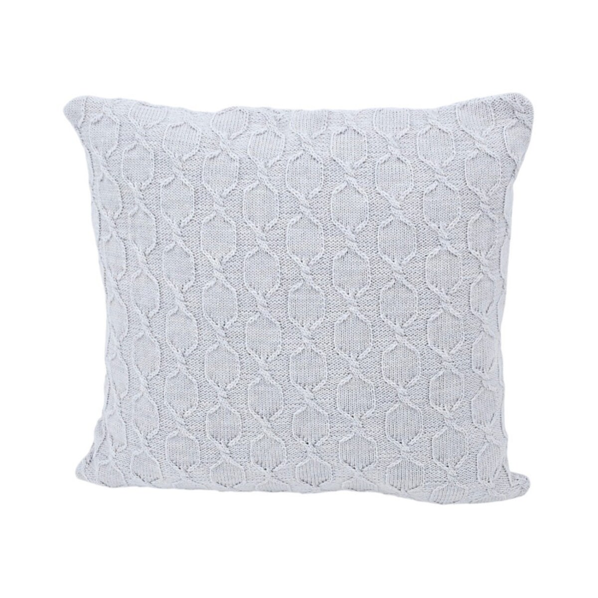 Poszewka na poduszkę z wełną z Alpaki 45x45 cm MODENA SZARA