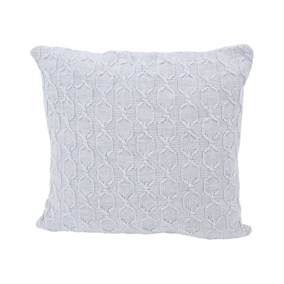 Poszewka na poduszkę z wełną z Alpaki 45x45 cm MODENA SZARA