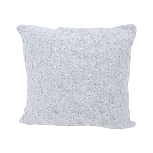 Poszewka na poduszkę z wełną z Alpaki 45x45 cm MODENA SZARA