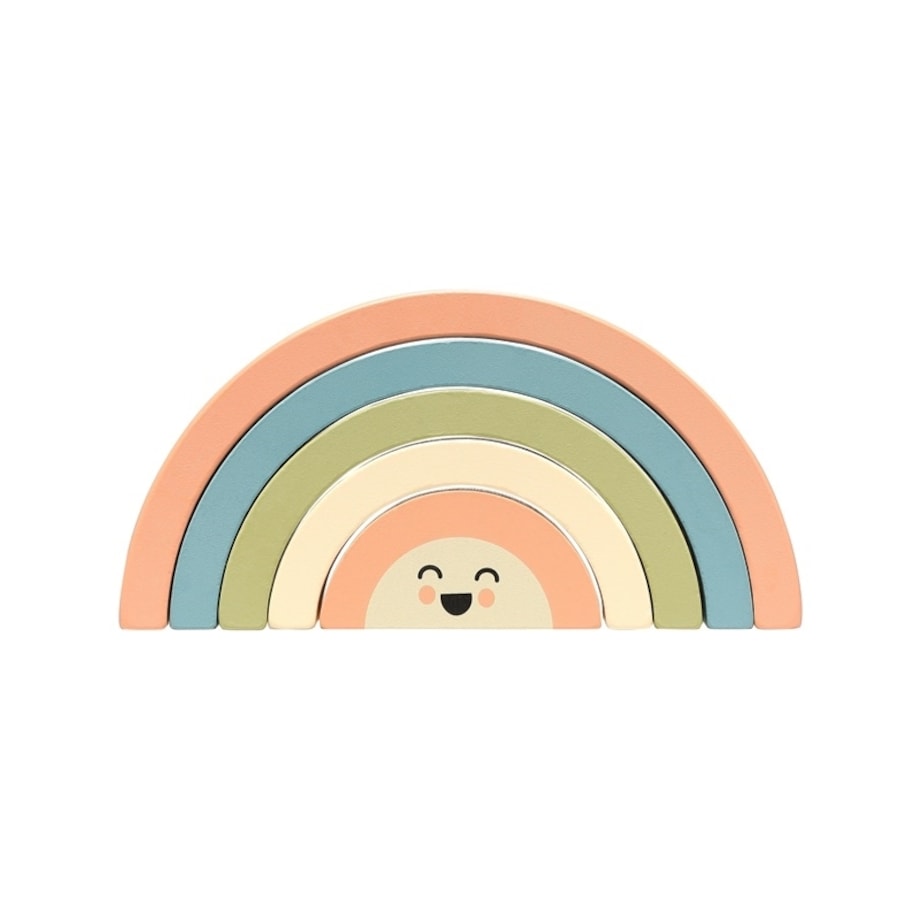 Pearhead Układanka Drewniana Rainbow