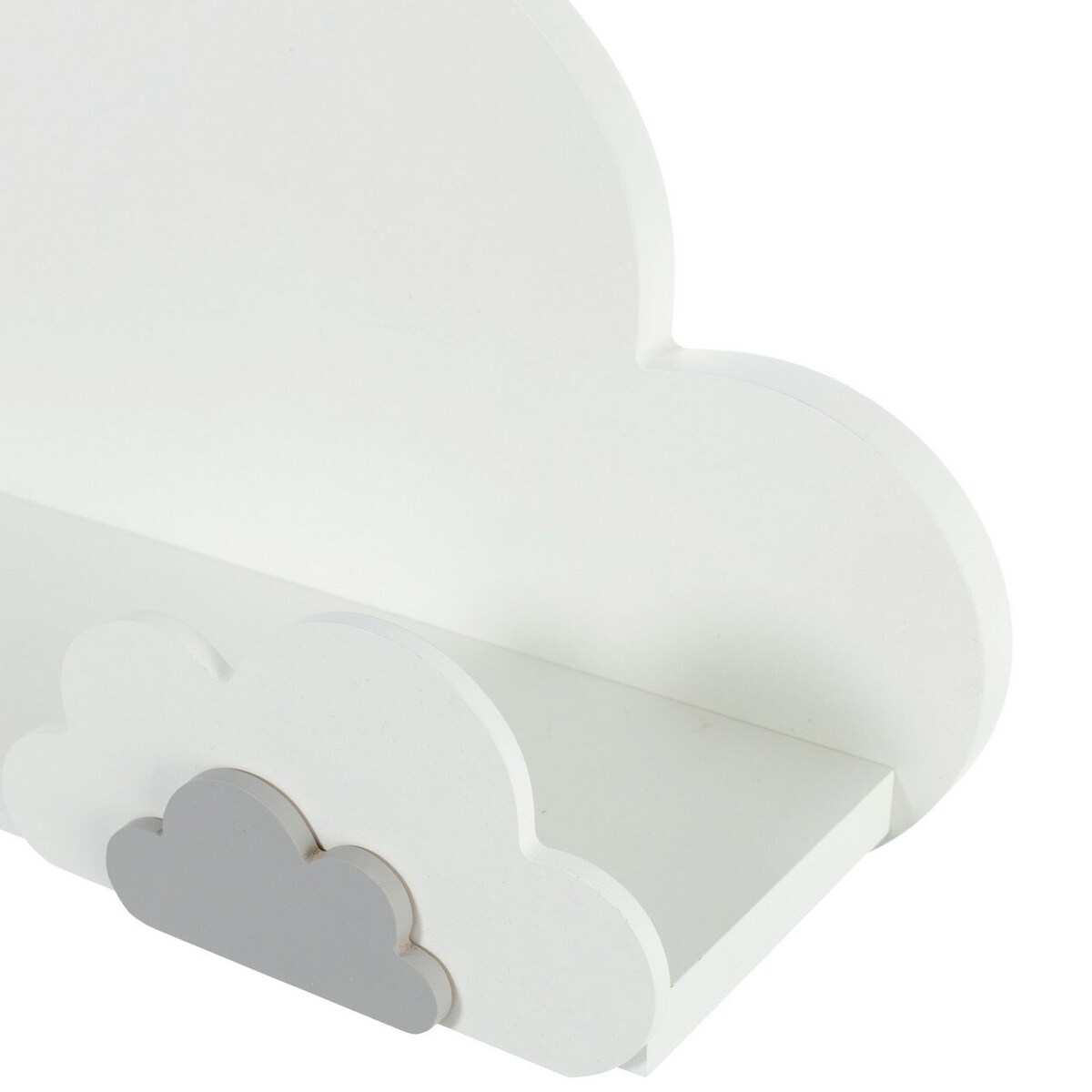 Półka Clouds 53x17x27cm grey, 53 x 17 x 27 cm