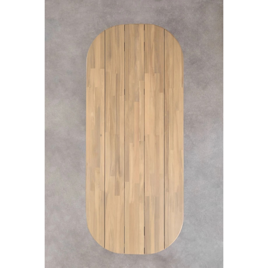 Wazon szklany czarno-zielony 40x12x12 cm STRIITA
