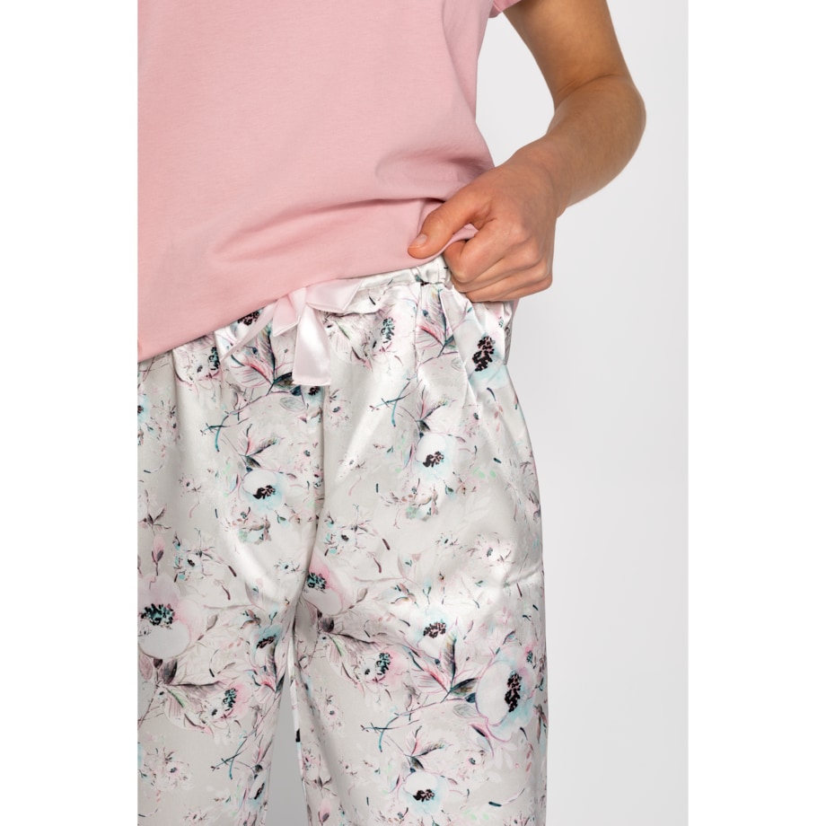 Piżama SPA Garden Pink-Grey, XL