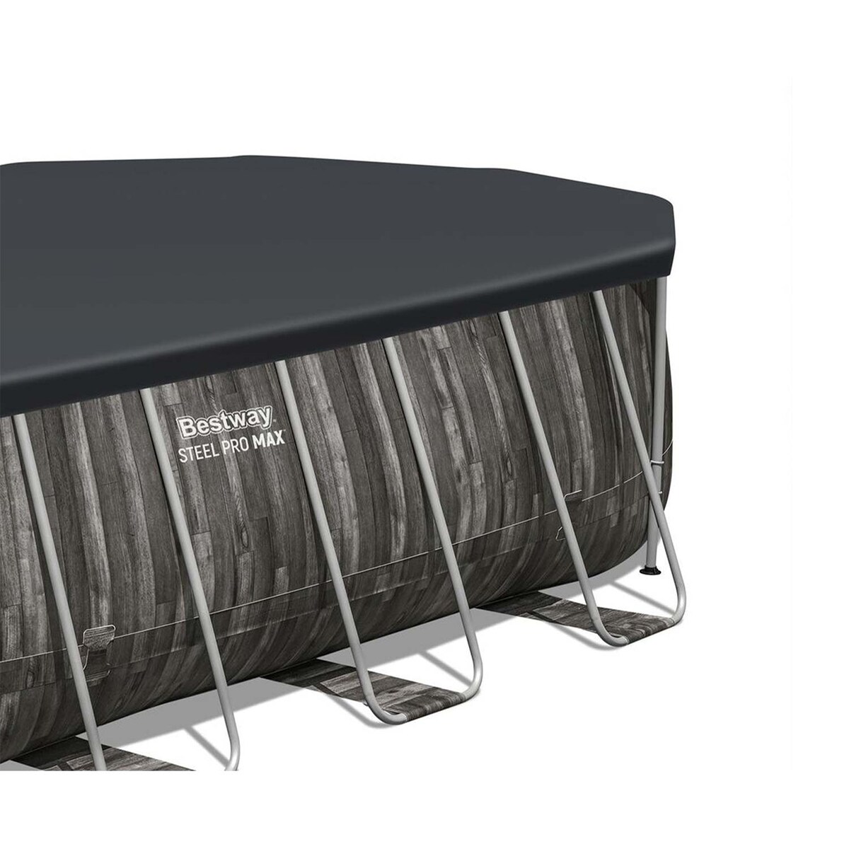 Basen ogrodowy stelażowy 610x366x122 Bestway 18w1