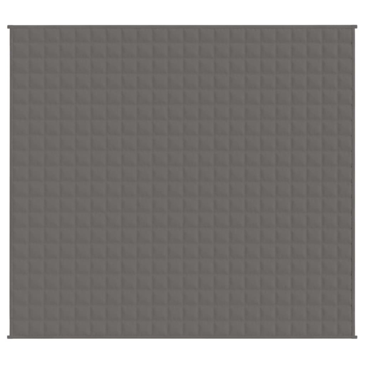 vidaXL Koc obciążeniowy, szary, 200x220 cm, 13 kg, tkanina