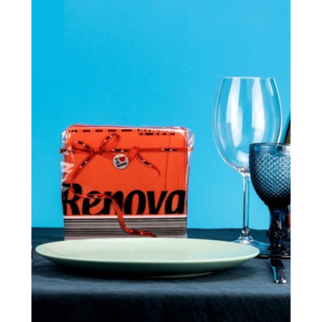 Serwetki papierowe Renova Red Label czerwone 70 szt