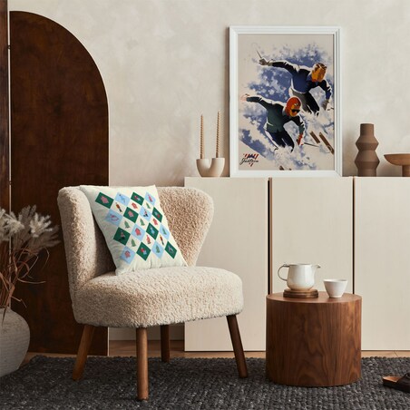 Poduszka świąteczna - Retro święta 45x45 cm