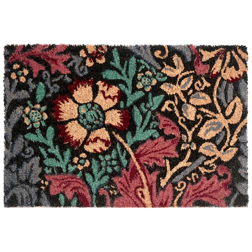 Wycieraczka ILLIAMNA Kolorowy 40 x 60 cm Kwiat Włókno kokosowe