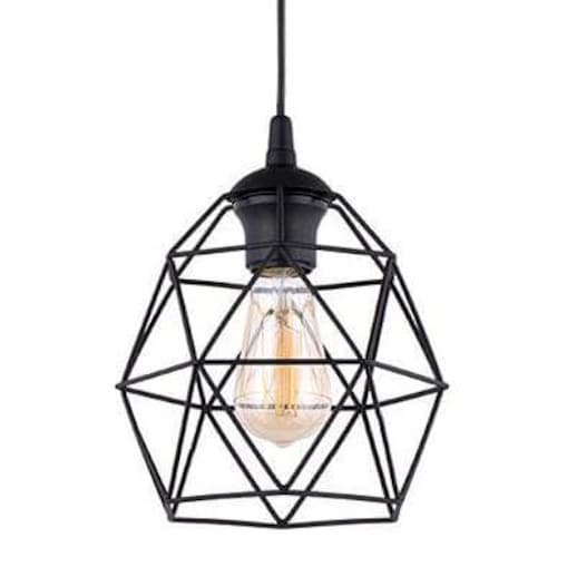 Wisząca lampa loft Galaxy 3190 TK Lighting druciana klatka czarna