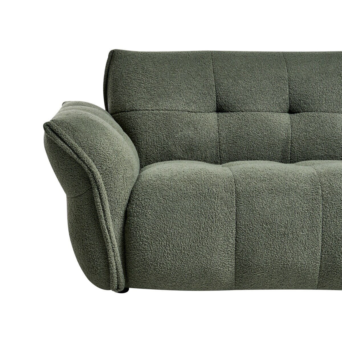 Sofa HALBA Boucle Zielony