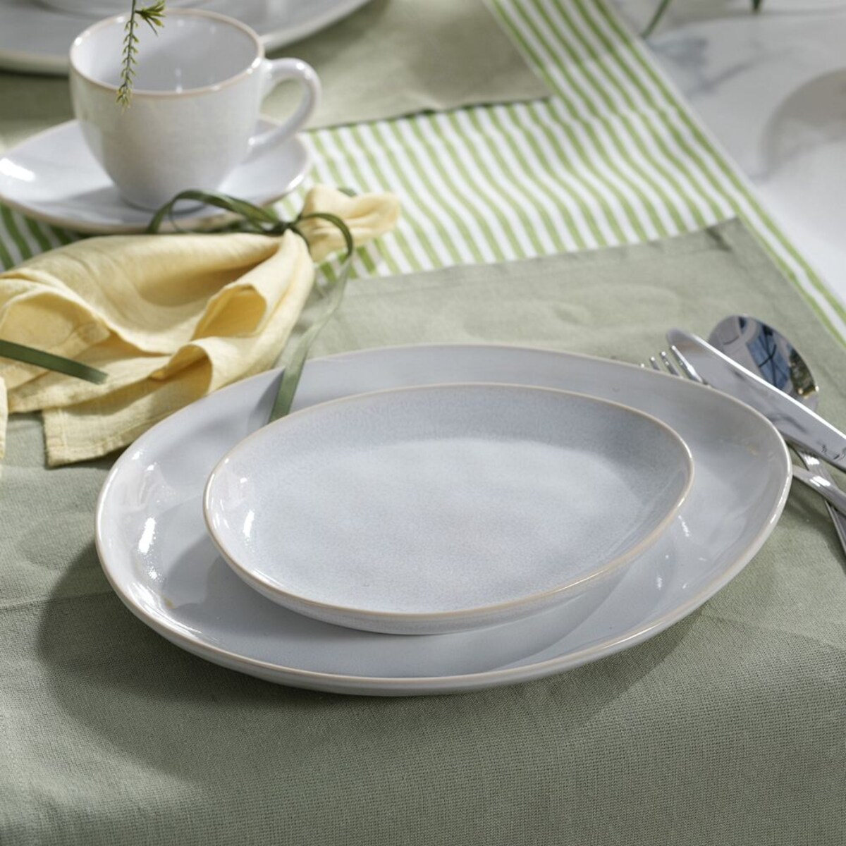 VILLA ITALIA Talerz płytki z kamionki 29 cm NORDEN