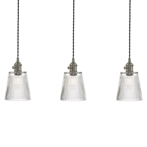 Jadalniana lampa wisząca Hadano HAD3661-05 Dar Lighting nad wyspę chrom