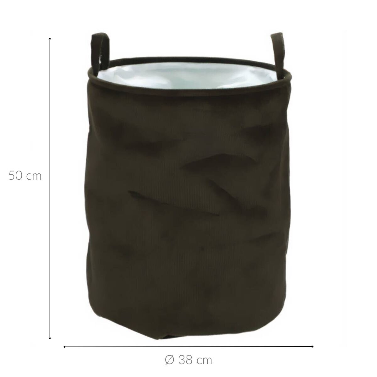 Kosz na zabawki materiałowy, Ø 38 x 50 cm