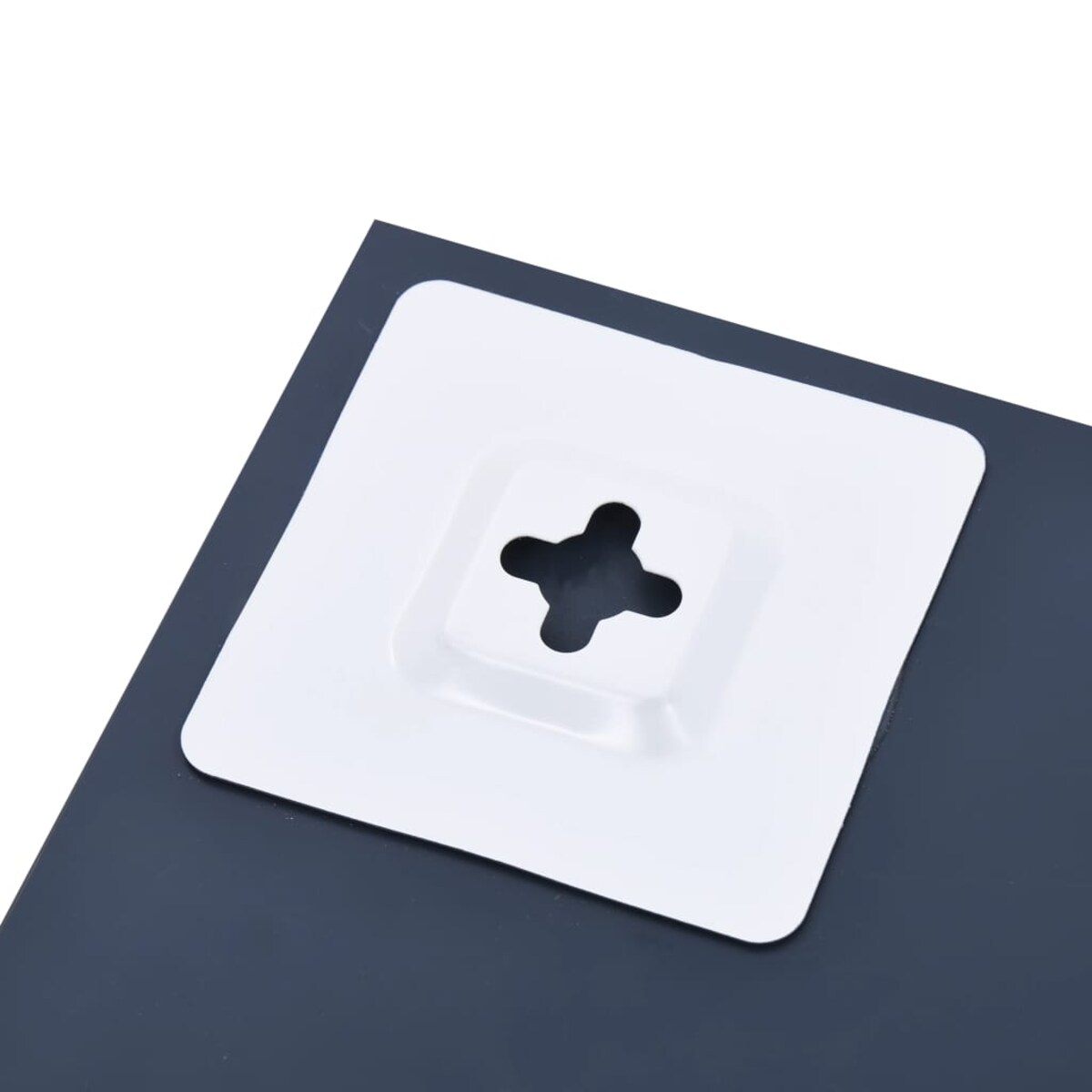 vidaXL Lustro ścienne z półką, 30x50 cm, hartowane szkło