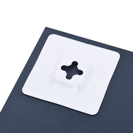 vidaXL Lustro ścienne z półką, 30x50 cm, hartowane szkło