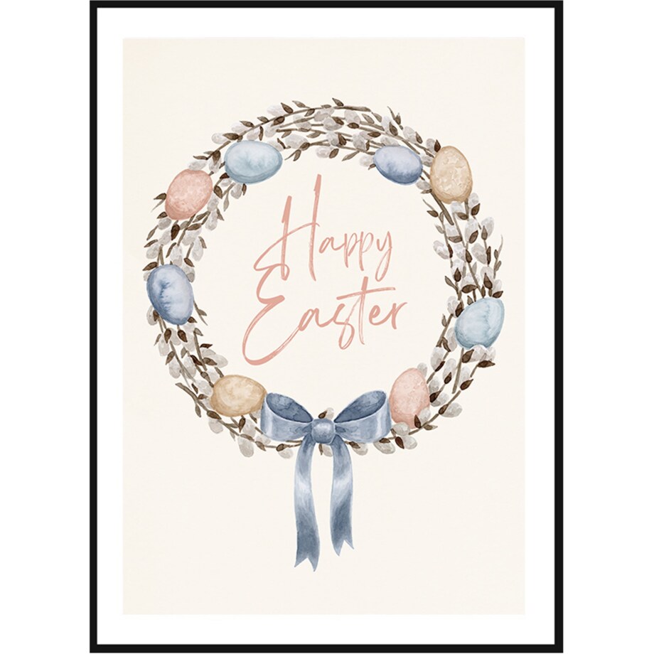 Poster Story, Plakat, Obraz - Happy Easter, wymiary 21 x 30 cm