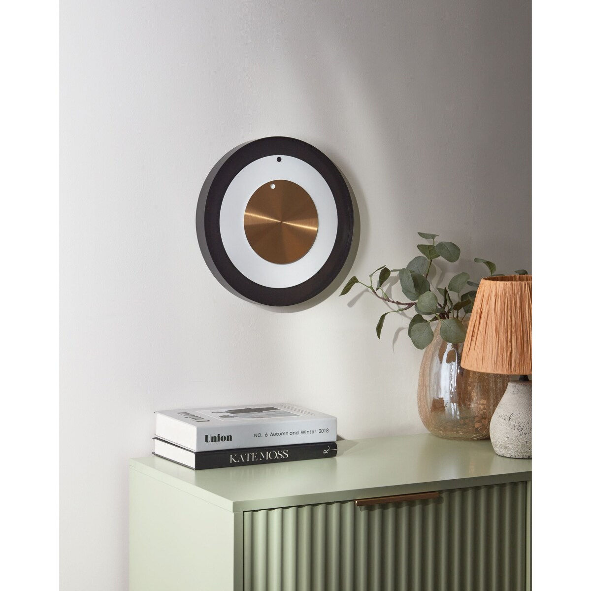 Zegar ścienny CLUSES 30 cm Metal Czarny