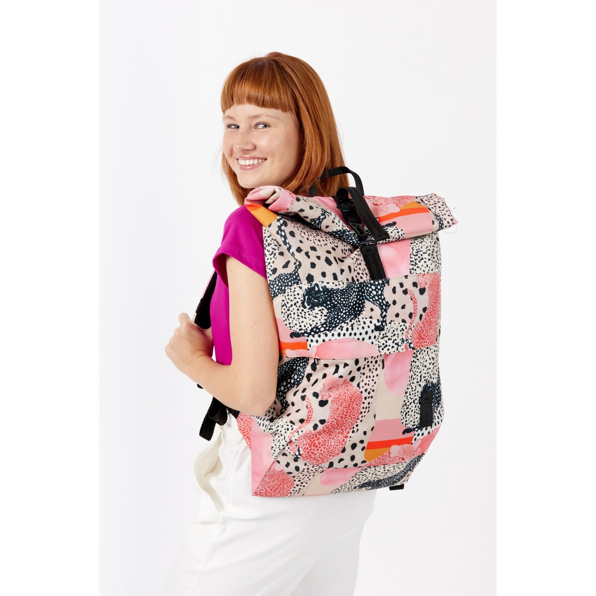 Plecak Rollpack Różowa Pantera