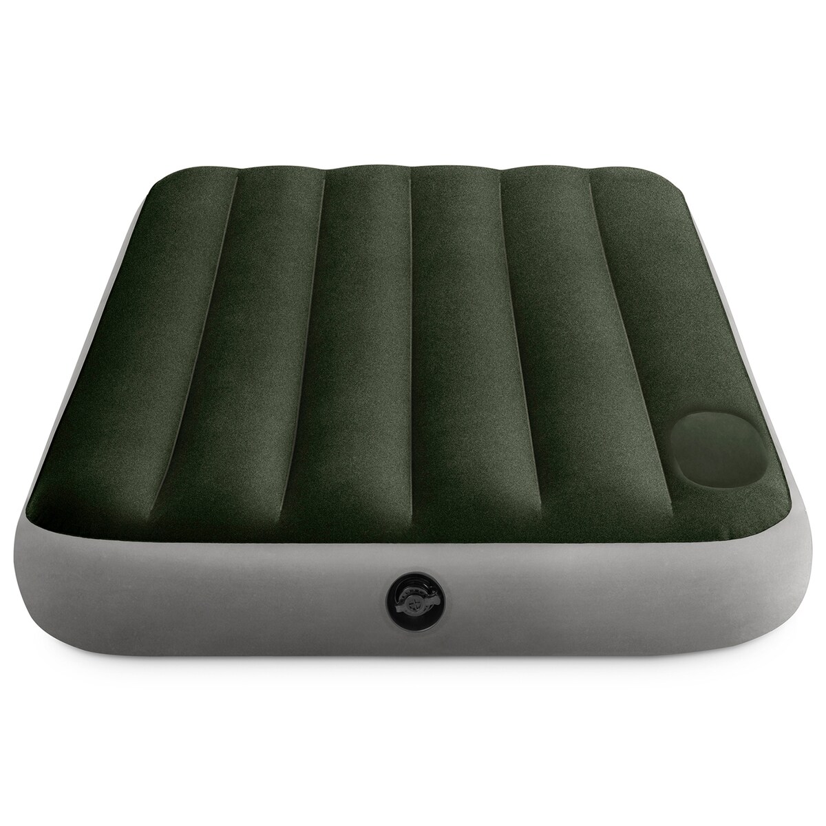 Materac dmuchany Intex jednoosobowy z wbudowaną pompką 191x99x25 cm