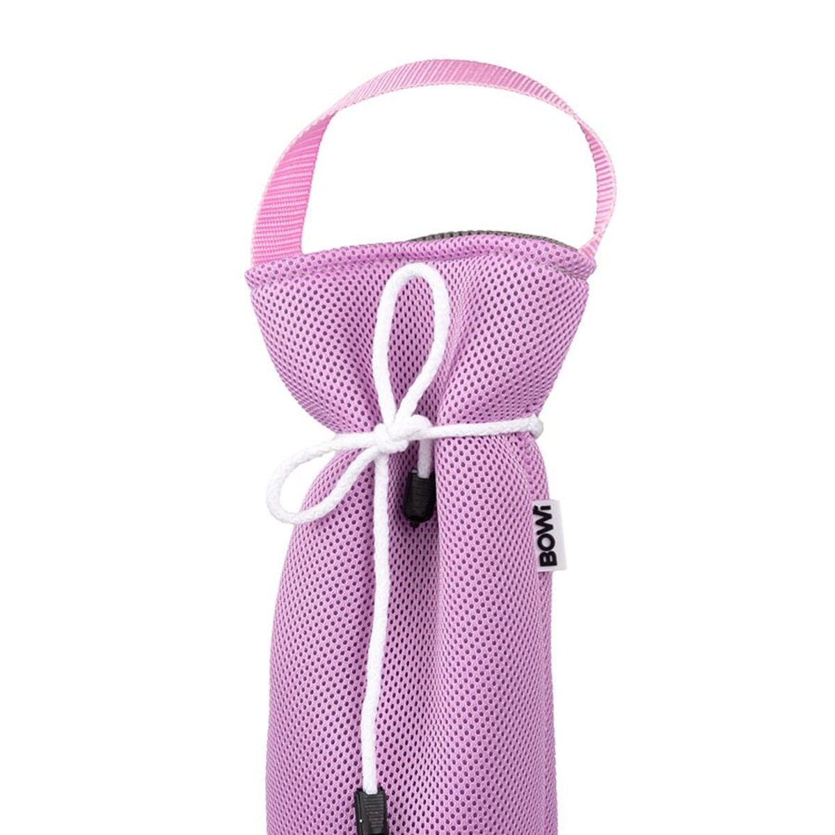 Etui podróżne, opakowanie na butelki różowo-szare