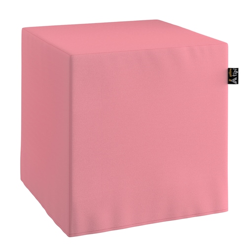 Puf kostka Nano, brudny róż, 40 x 40 x 40 cm, Happiness