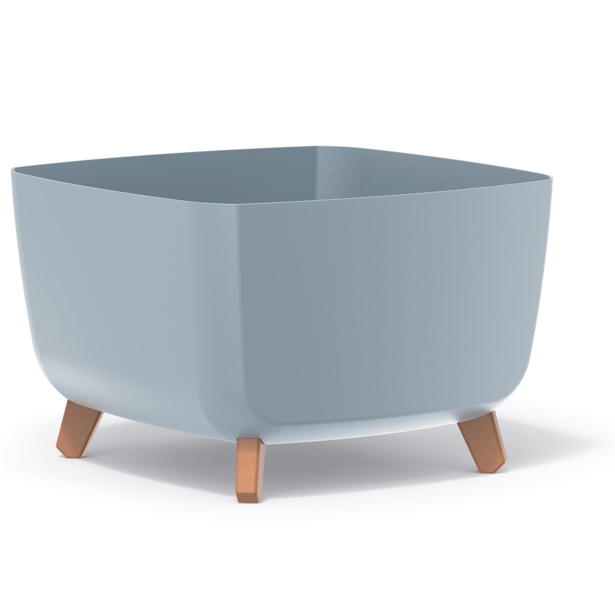 Doniczka Donica Ogrodowa 39 Cm Na Nóżkach Dekoracyjna Szara