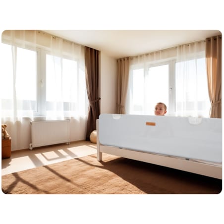 Barierka do łóżka Nukido osłona ochronna dla dzieci 150cm