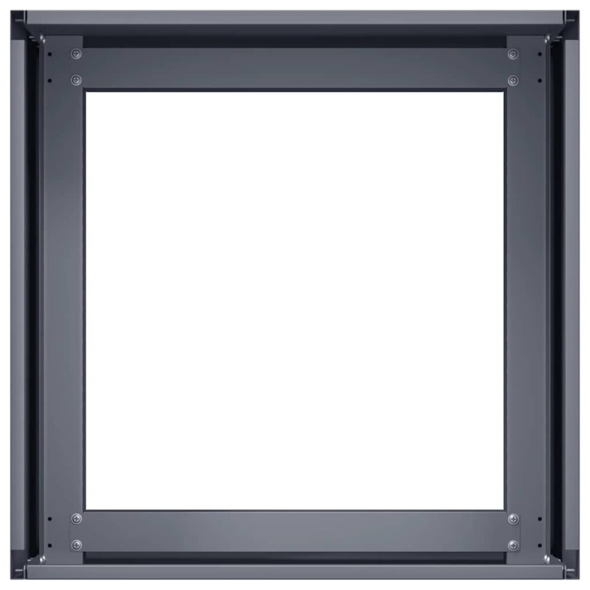 vidaXL Doniczka Antracytowa 40x40x30 cm Stalowa