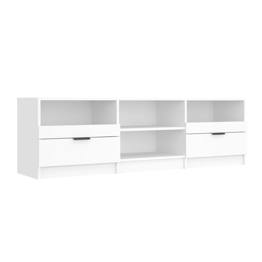 vidaXL Szafka pod TV, biała, 150x33,5x45 cm, materiał drewnopochodny