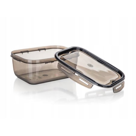 POJEMNIK PLASTIKOWY Z zamknięciem klip 4 L DYMNY na jedzenie żywność box