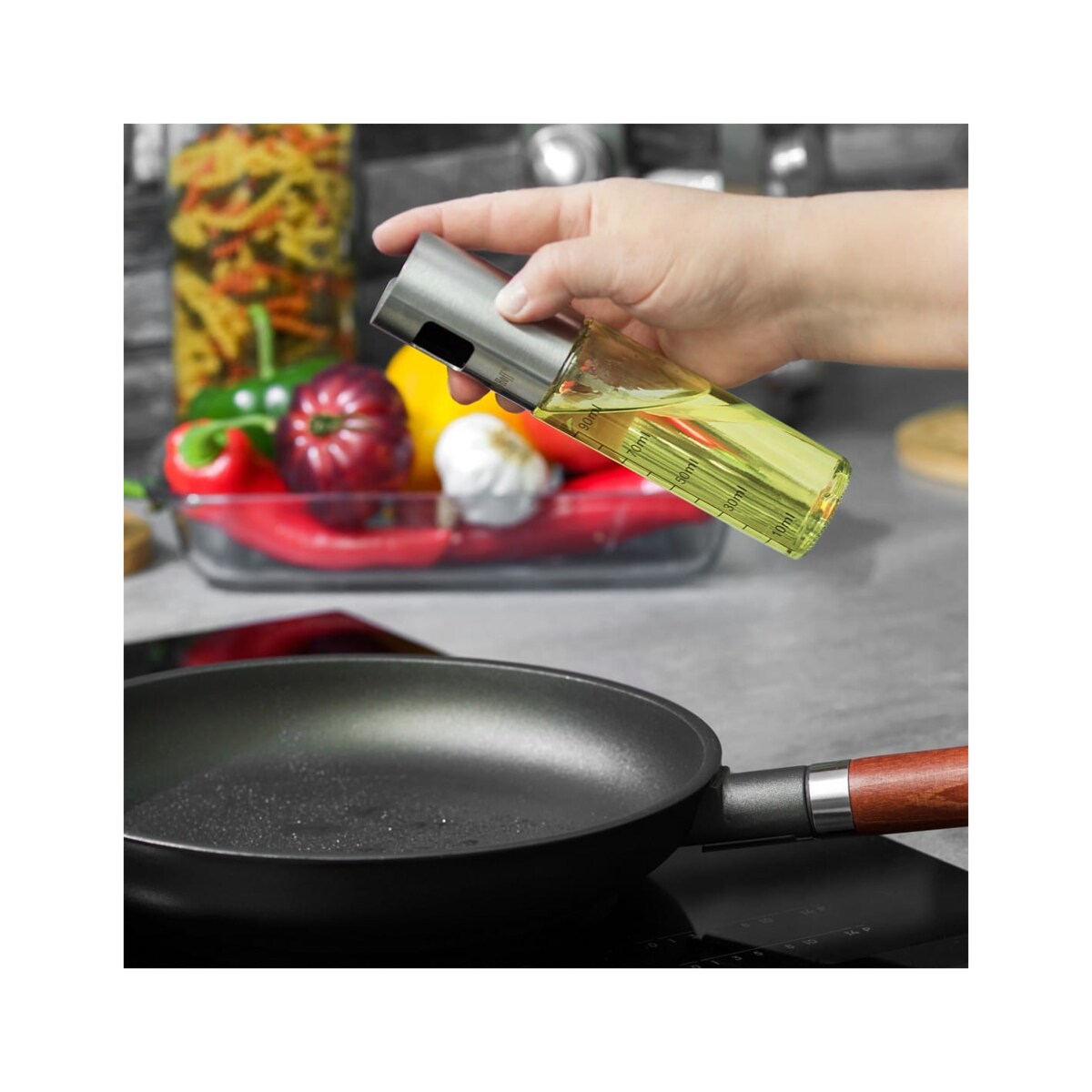 Patelnia Żeliwna 24Cm Kinghoff Kh-1118 Indukcja