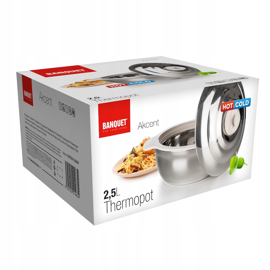 TERMOS OBIADOWY NA JEDZENIE garnek termiczny na prezent obiad stalowy 1,2 L