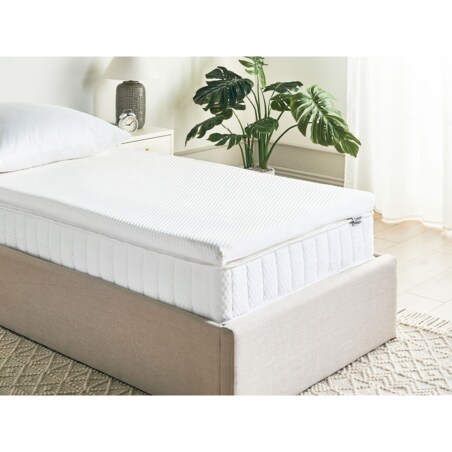 Materac nawierzchniowy topper lateksowy piankowy 90 x 200 cm GRACIOUS