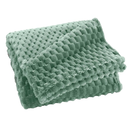 Narzuta na łóżko pikowana 150x125 cm AGOGE seledynowa