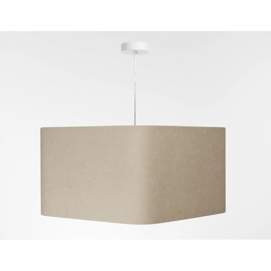 Lampa wisząca KWADRO SUE 40w25 beżowa/złota