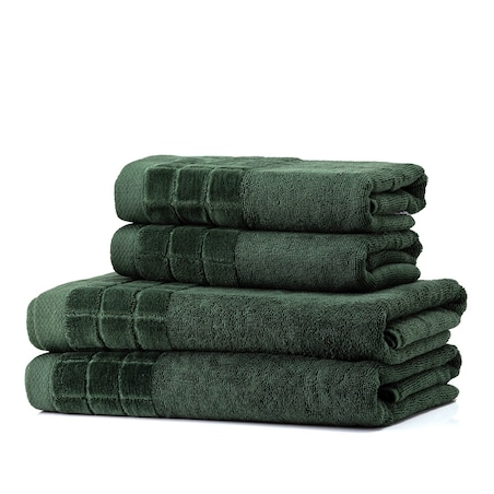 Luksusowy ręcznik EMERALD VELVET 50x100 cm z bawełny czesanej premium