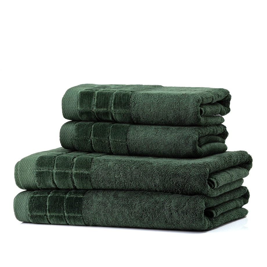 Luksusowy ręcznik EMERALD VELVET 50x100 cm z bawełny czesanej premium