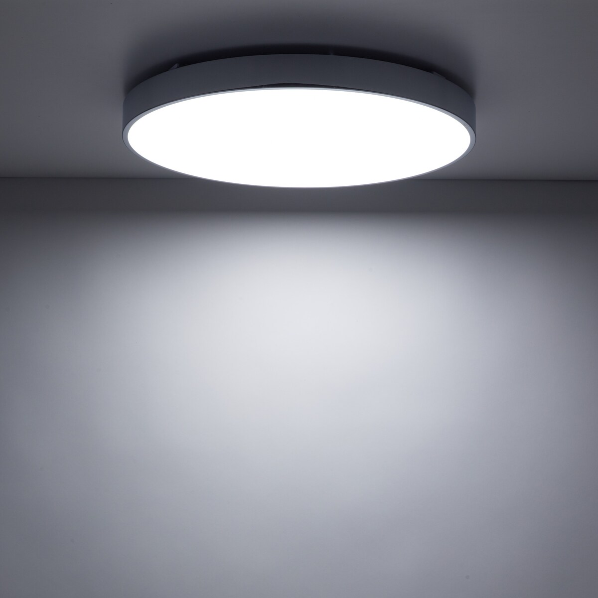 Lampa Sufitowa Łazienkowa Tk Lighting Velis Chrome Plafon Led 40W Ip54 Zmienna Barwa, Ściemniany