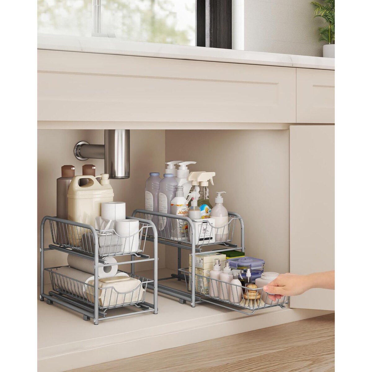 Organizer Kuchenny na Przyprawy Sosy - Wysuwane szuflady