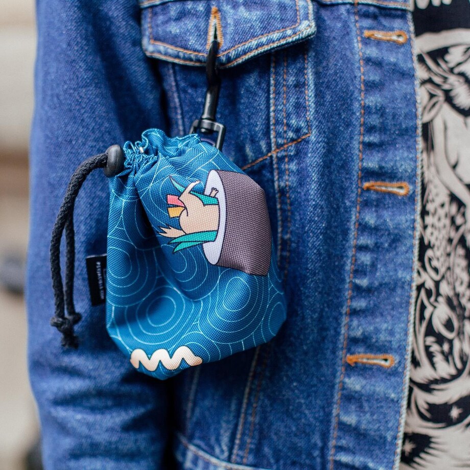 Mini saszetka na smaczki "Psutomaki"