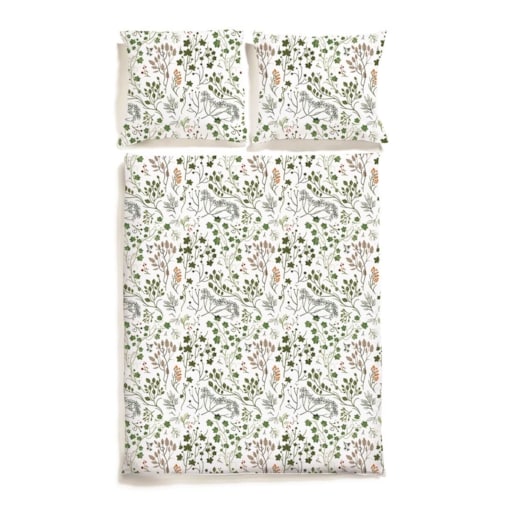 Pościel Tajemniczy ogród 160/200 + 2 x 70/80 cm