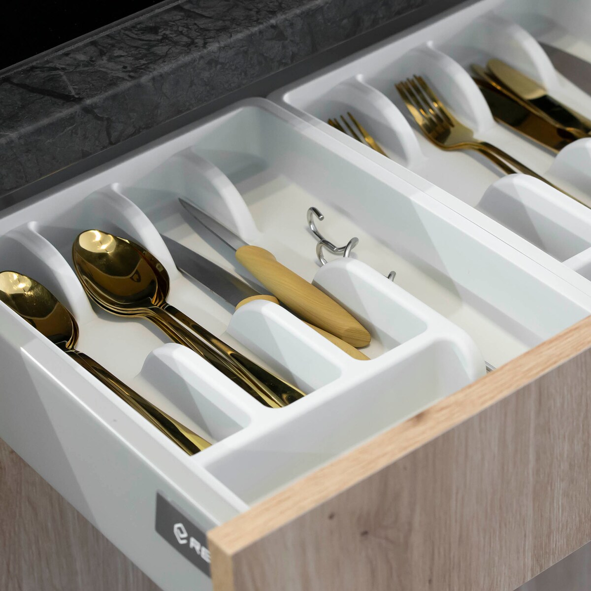 Wkład Do Szuflady Na Sztućce Organizer Przybory 2 szt.