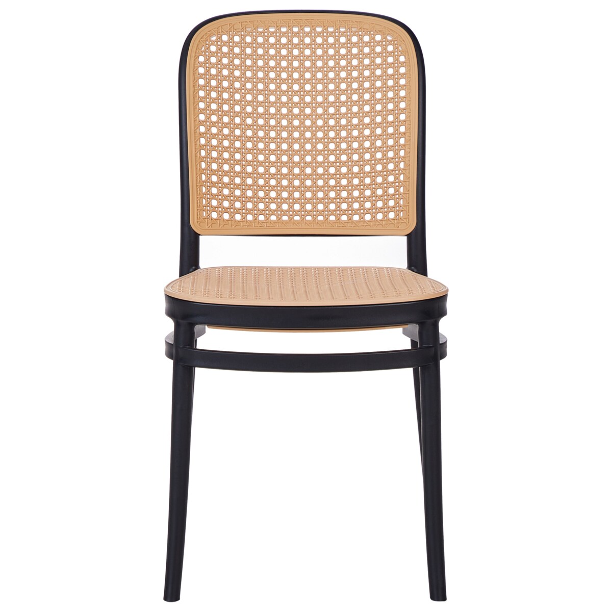 Krzesło do jadalni Zestaw 4 Beżowy PLOSE