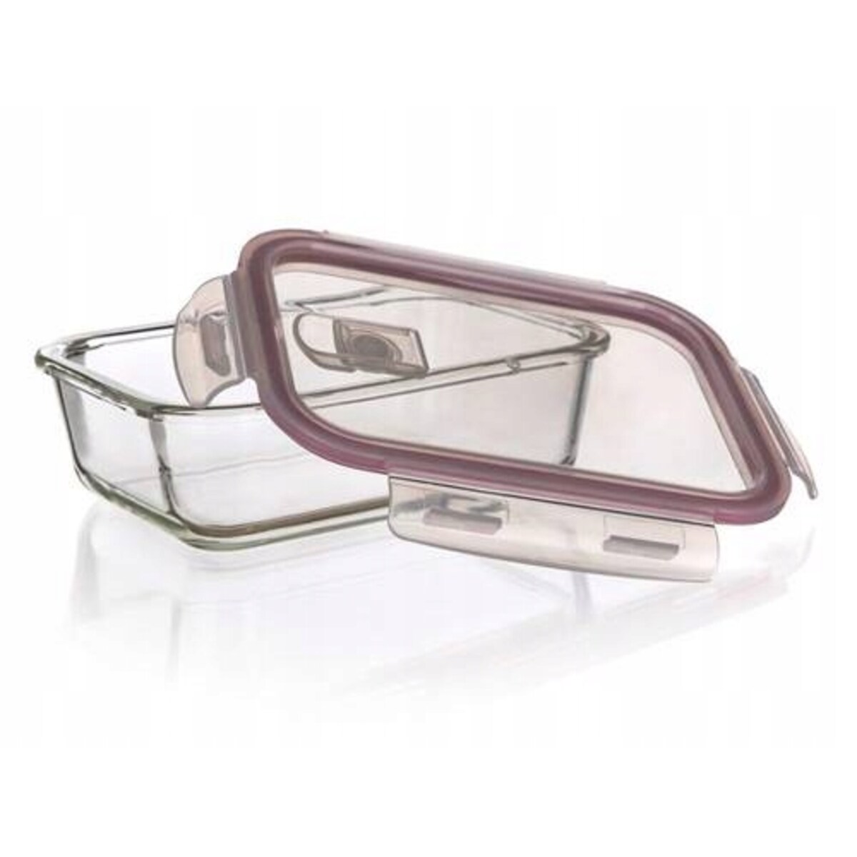 POJEMNIK SZKLANY DO żywności lodówki szczelny 550 ml na jedzenie lunch box