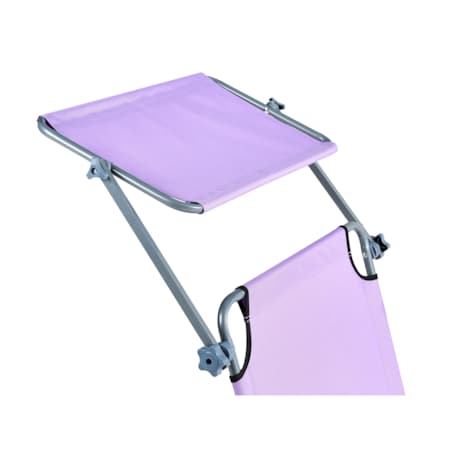 Leżak ogrodowy FOLIGNO Metal Fioletowy