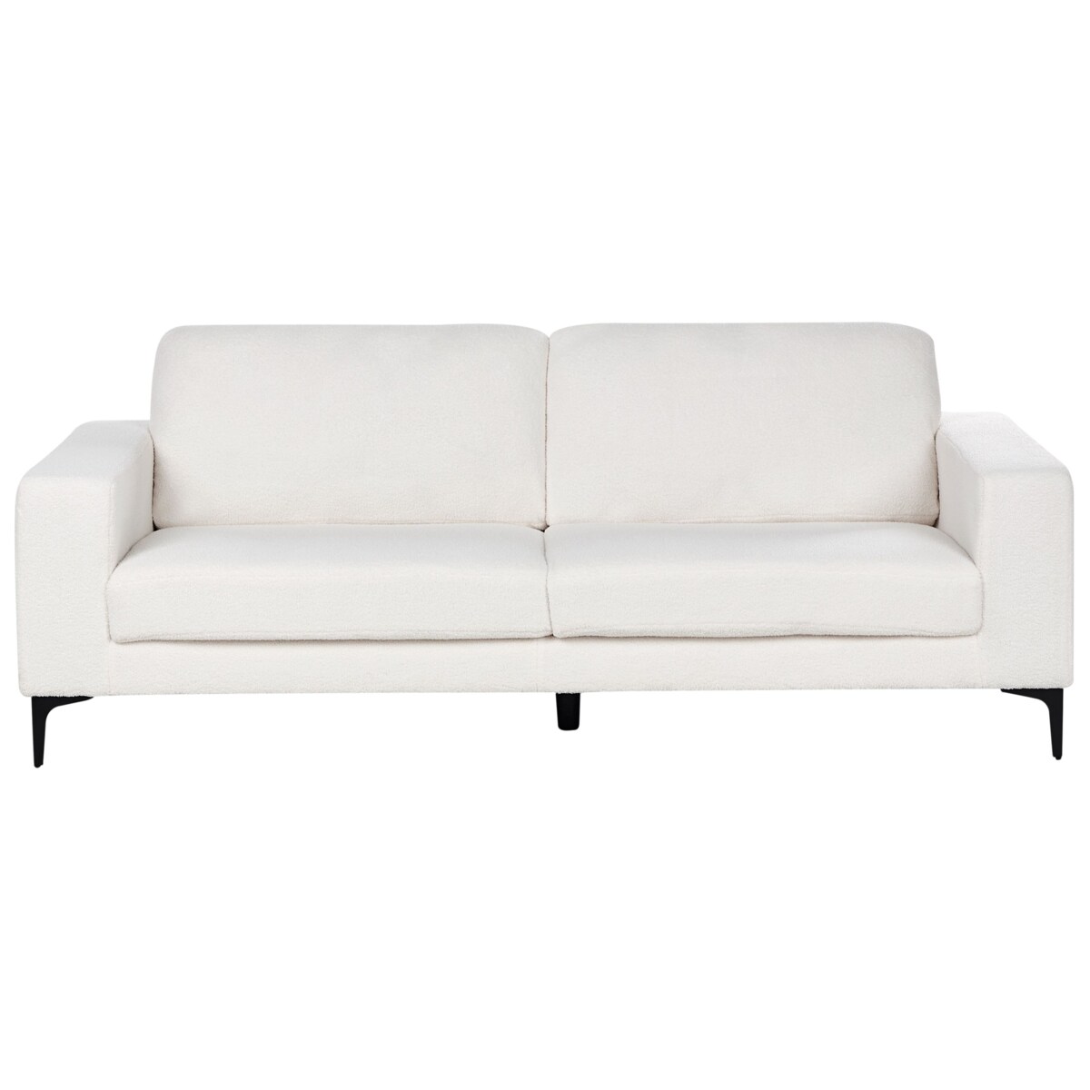 Sofa 3-osobowa boucle biała VADSTENA